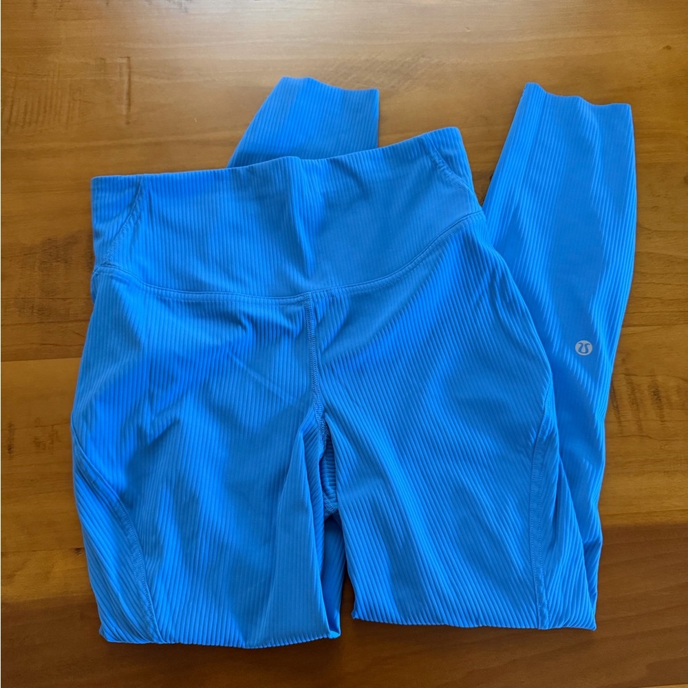 Lululemon Athletica Vibrant Blue Leggings